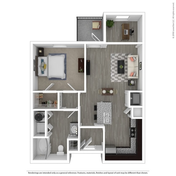 Floor Plans of Riverside Villas in Euless, TX